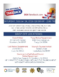 31st National Prescription Drug Take Back Day